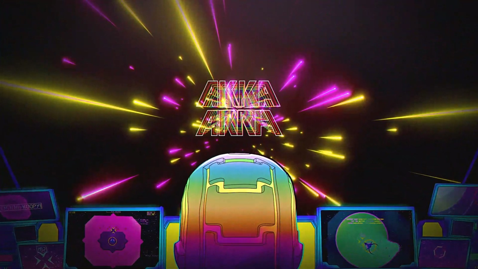 复古街机《Akka Arrh》将于明年初发售