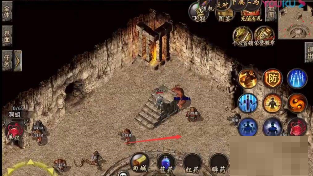 热血传奇怎么到达石墓七层?热血传奇到达石墓七层方法