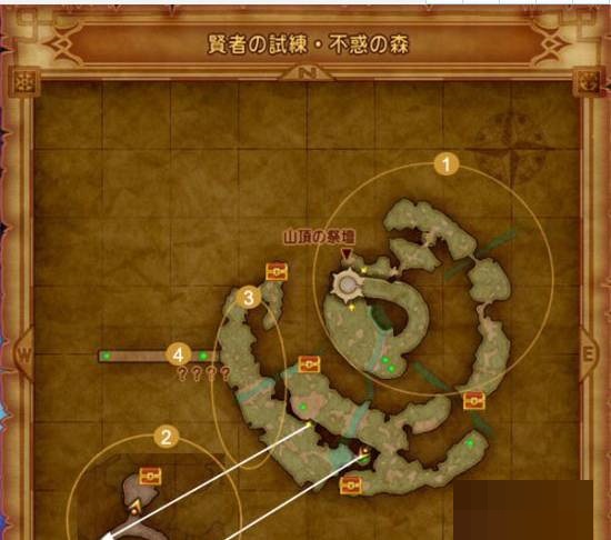 勇者斗恶龙11贤者试炼地区宝箱怪在哪里?勇者斗恶龙11贤者试炼地区宝箱怪位置介绍