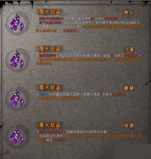 暖雪墨火结晶有什么用？暖雪墨火结晶作用介绍