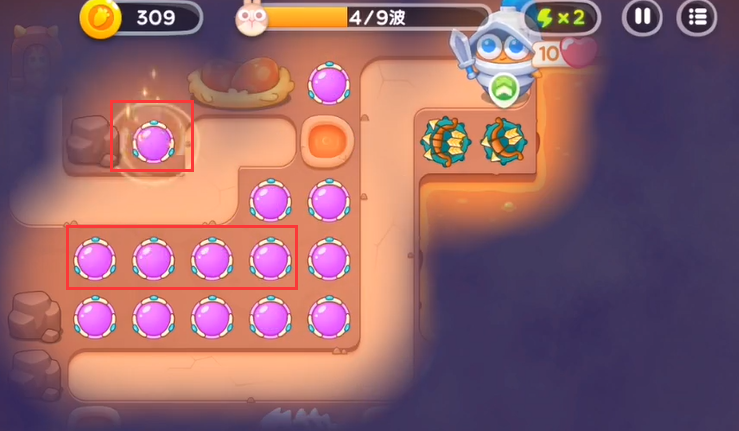 保卫萝卜4饿龙传说第9关怎么过?保卫萝卜4饿龙传说第9关通关攻略