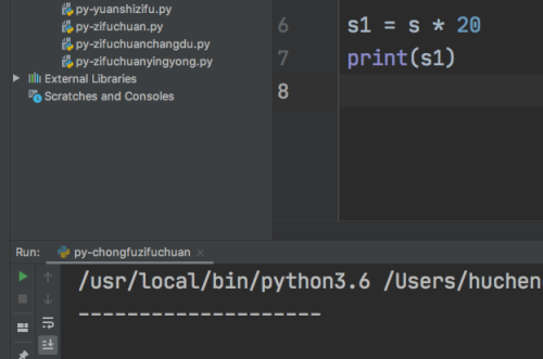 python怎么重复字符串?python重复字符串教程
