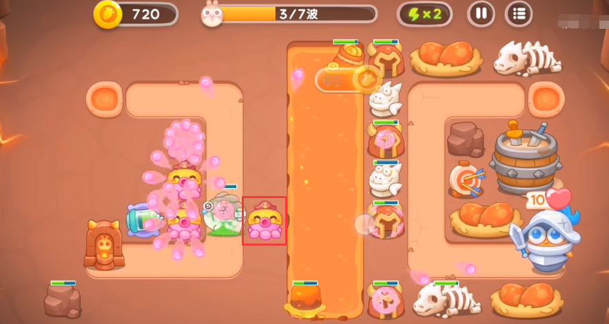 保卫萝卜4饿龙传说第7关怎么过?保卫萝卜4饿龙传说第7关通关攻略