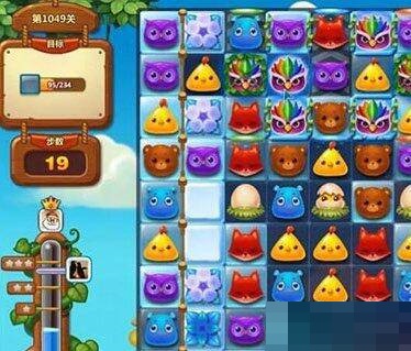 开心消消乐1049关怎么过?开心消消乐1049关通关攻略