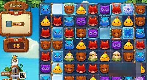 开心消消乐1049关怎么过?开心消消乐1049关通关攻略