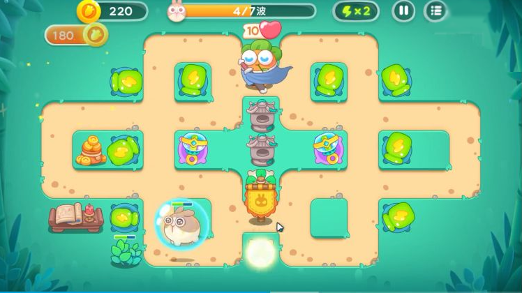 保卫萝卜4卧兔藏龙第11关怎么通关？保卫萝卜4卧兔藏龙第11关攻略