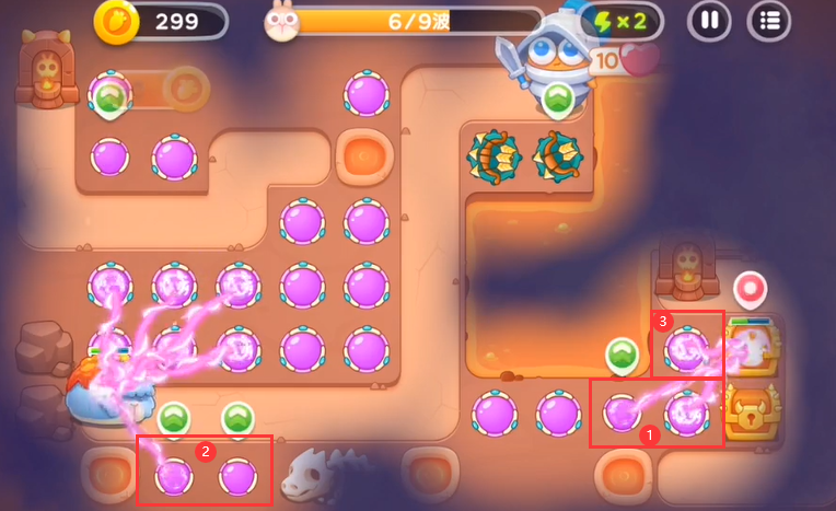 保卫萝卜4饿龙传说第9关怎么过?保卫萝卜4饿龙传说第9关通关攻略