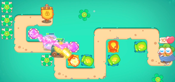 保卫萝卜4卧兔藏龙第36关怎么通关？保卫萝卜4卧兔藏龙第36关攻略