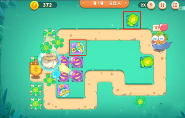 保卫萝卜4卧兔藏龙第9关怎么过？保卫萝卜4卧兔藏龙第9关通关攻略