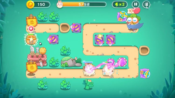 保卫萝卜4卧兔藏龙第34关怎么过？保卫萝卜4卧兔藏龙第34关攻略