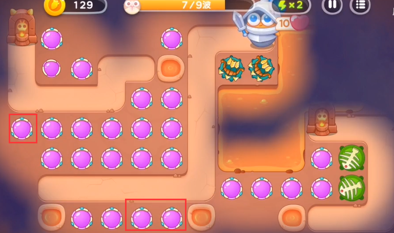 保卫萝卜4饿龙传说第9关怎么过?保卫萝卜4饿龙传说第9关通关攻略