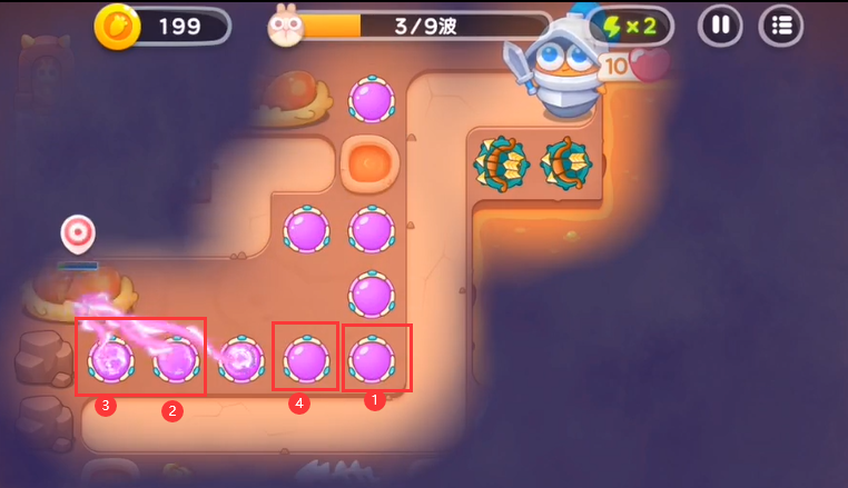 保卫萝卜4饿龙传说第9关怎么过?保卫萝卜4饿龙传说第9关通关攻略