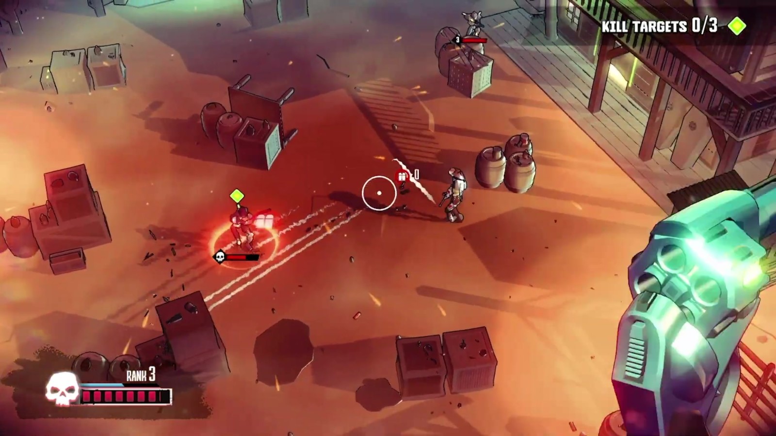 2月16日推出《沙尘与霓虹》Roguelite射击游戏