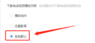 迅雷11如何设置使用系统默认播放器?迅雷11设置使用系统默认播放器的方法
