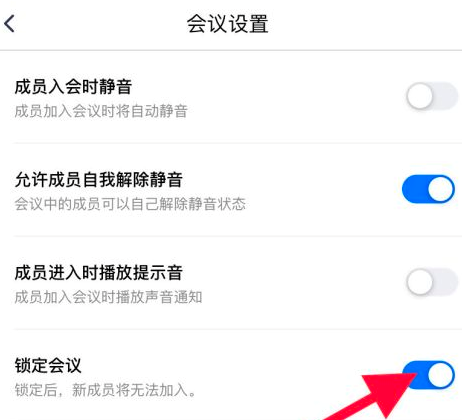 腾讯会议中怎么锁定会议？腾讯会议中锁定会议的方法
