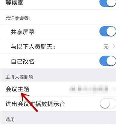 zoom视频会议如何设置会议主题?zoom视频会议设置会议主题的方法