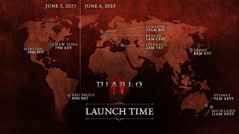 《暗黑破坏神4》于5月31日开启预下载 准备好战斗