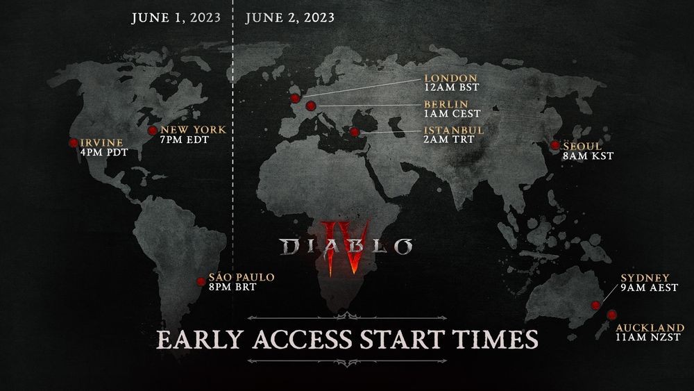 《暗黑破坏神4》于5月31日开启预下载 准备好战斗