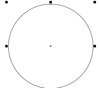 CorelDraw2019如何快速找到圆心并画圆？CorelDraw2019快速找到圆心并画圆的方法