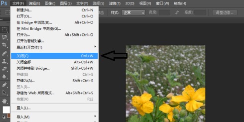 photoshop cs6如何关闭照片？photoshop cs6关闭照片的方法