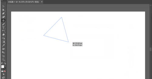 Adobe Illustrator cs5怎样画三角形？Adobe Illustrator cs5画三角形的方法