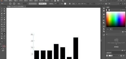 Adobe Illustrator cs5如何绘制柱状图？Adobe Illustrator cs5绘制柱状图的方法