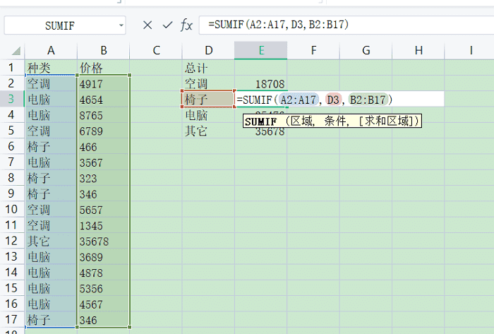 excel求和公式怎么用?excel求和公式的使用方法