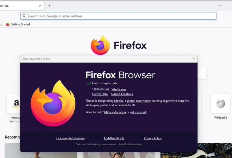火狐浏览器发布Firefox 119 稳定版：改进诸多内容