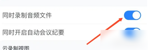 腾讯会议同时录制音频文件设置在哪打开?腾讯会议同时录制音频文件设置的打开方法