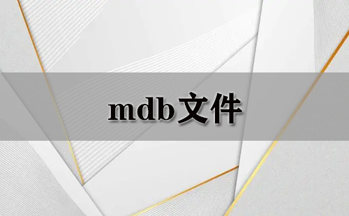 mdb文件