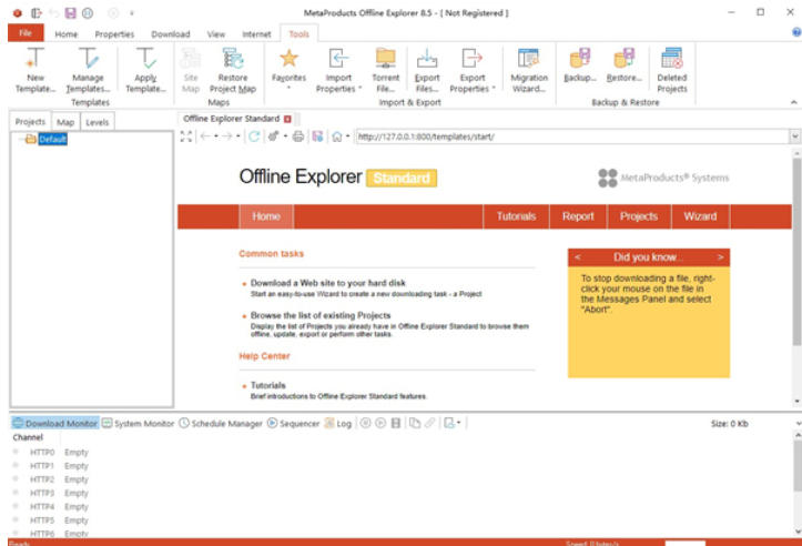 Offline Explorer Enterprise(离线浏览)